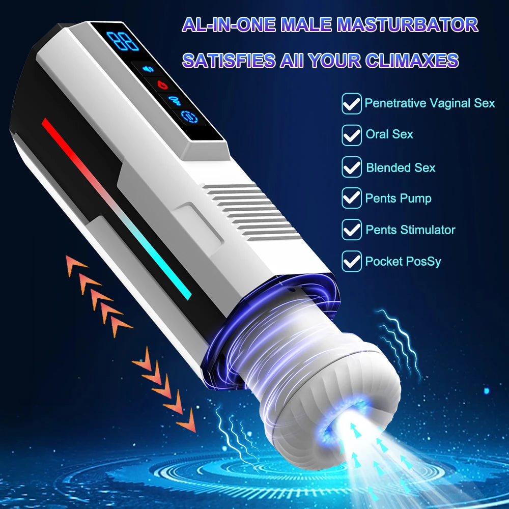 Automatic Telescopic Male Masturbator