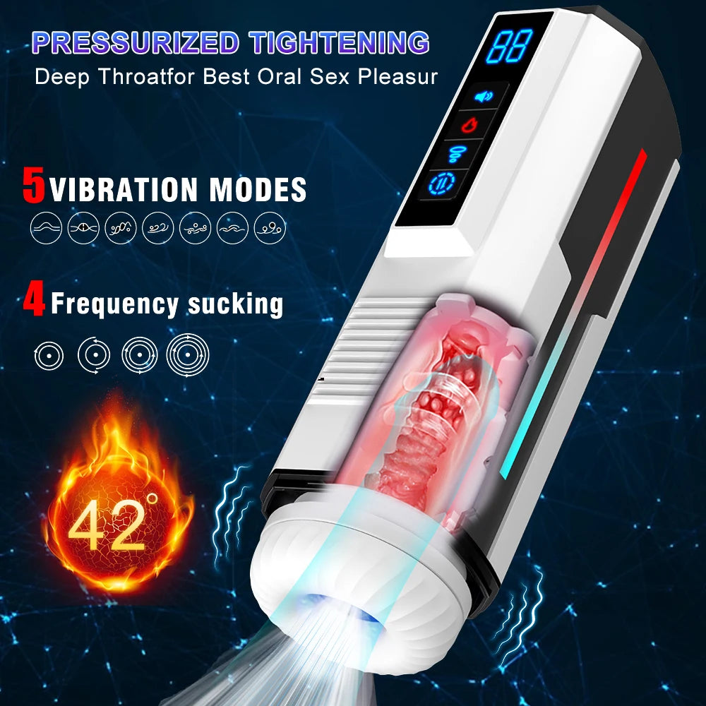 Automatic Telescopic Male Masturbator