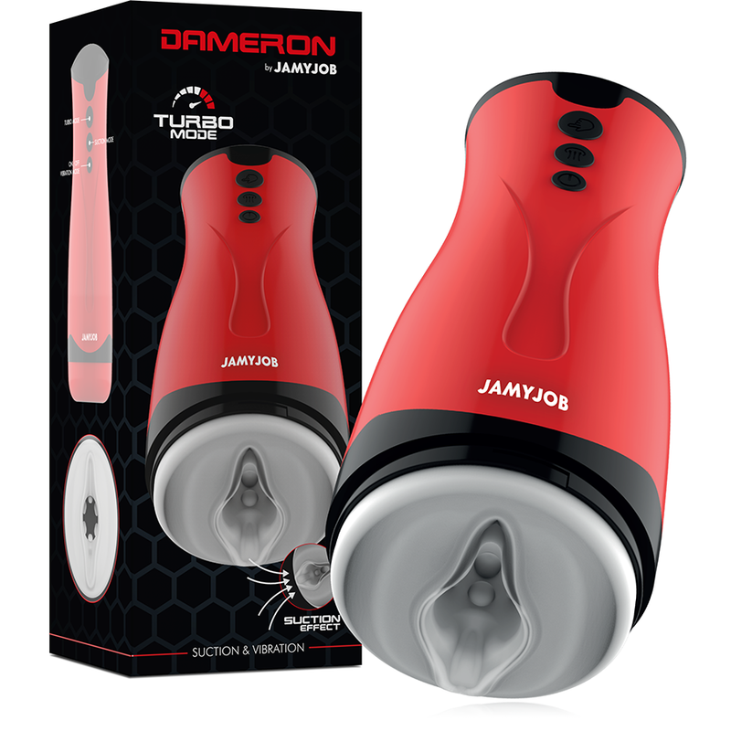 JAMYJOB - Dameron Suction and Vibration Masturbator