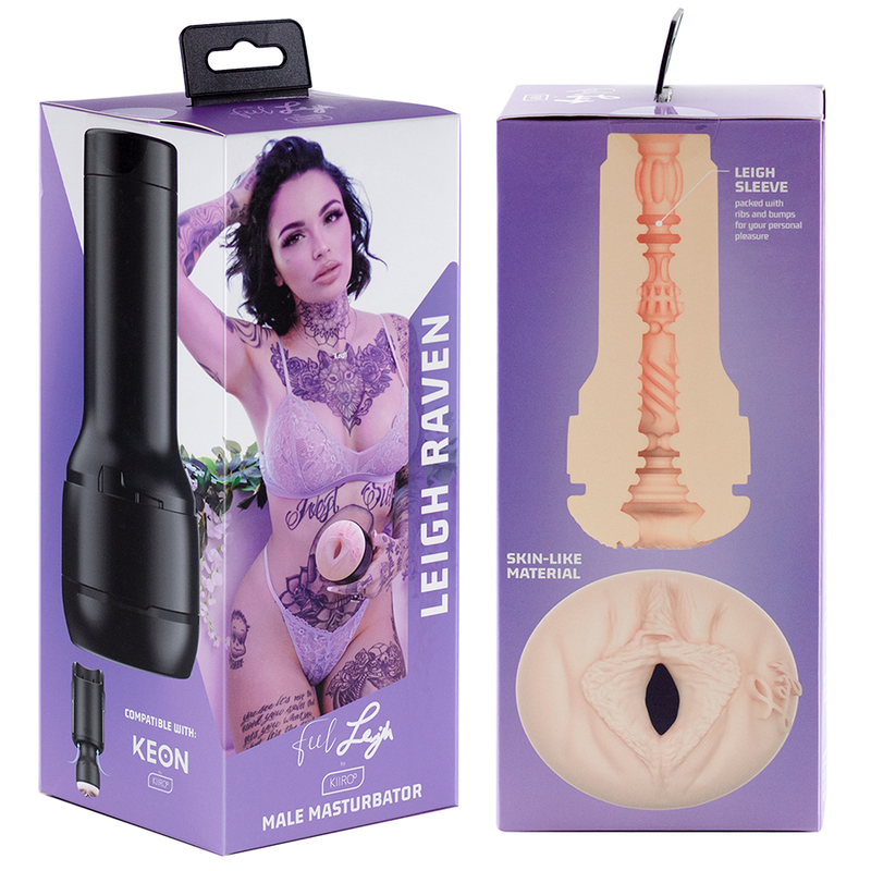 KIIROO - KEON - LEIGH RAVEN (Aqua Lubricant 50 ML Included)